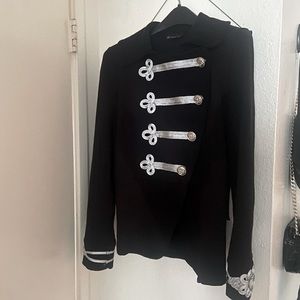 INC woman military style jacket